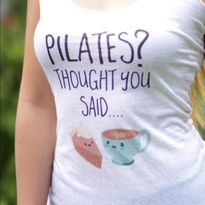 Blogilates - Discontinued Pie Latte Tank Top